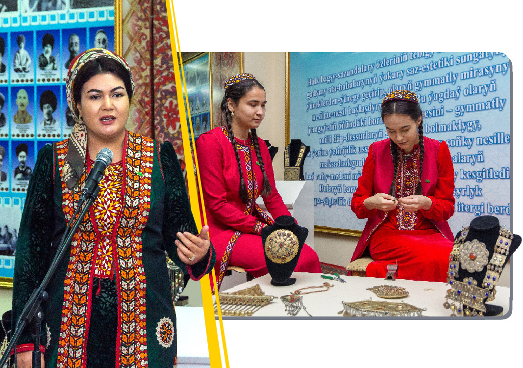 «Altyn-kümüş elinde, aýdym-sazy dilinde» atly döredijilik duşuşygy geçirildi
