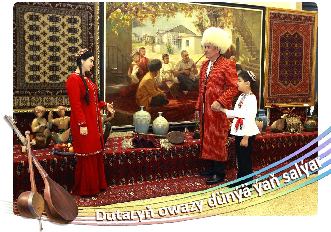 Dutaryň owazy dünýä ýaň salýar