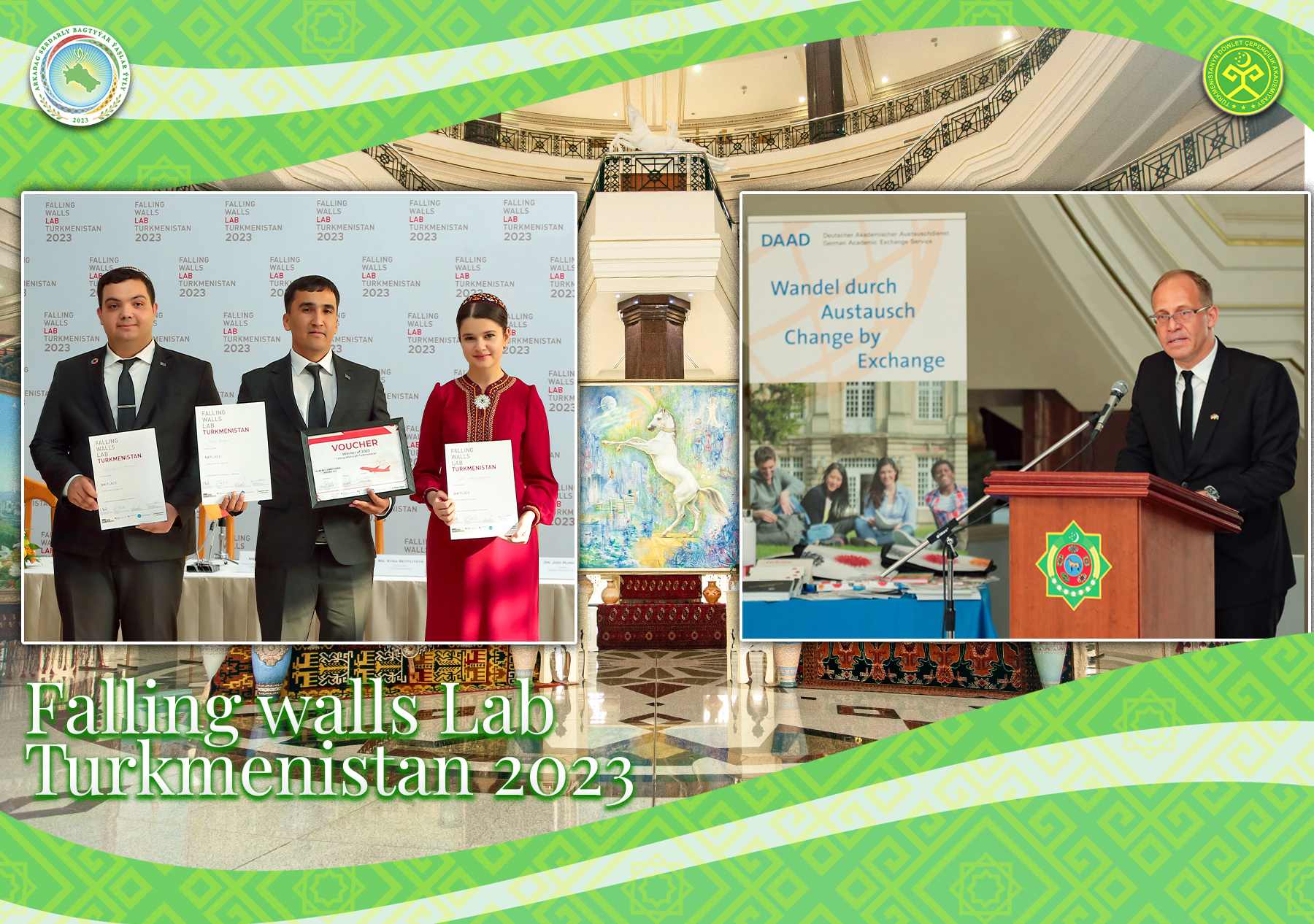 Falling walls Lab Türkmenistan 2023
