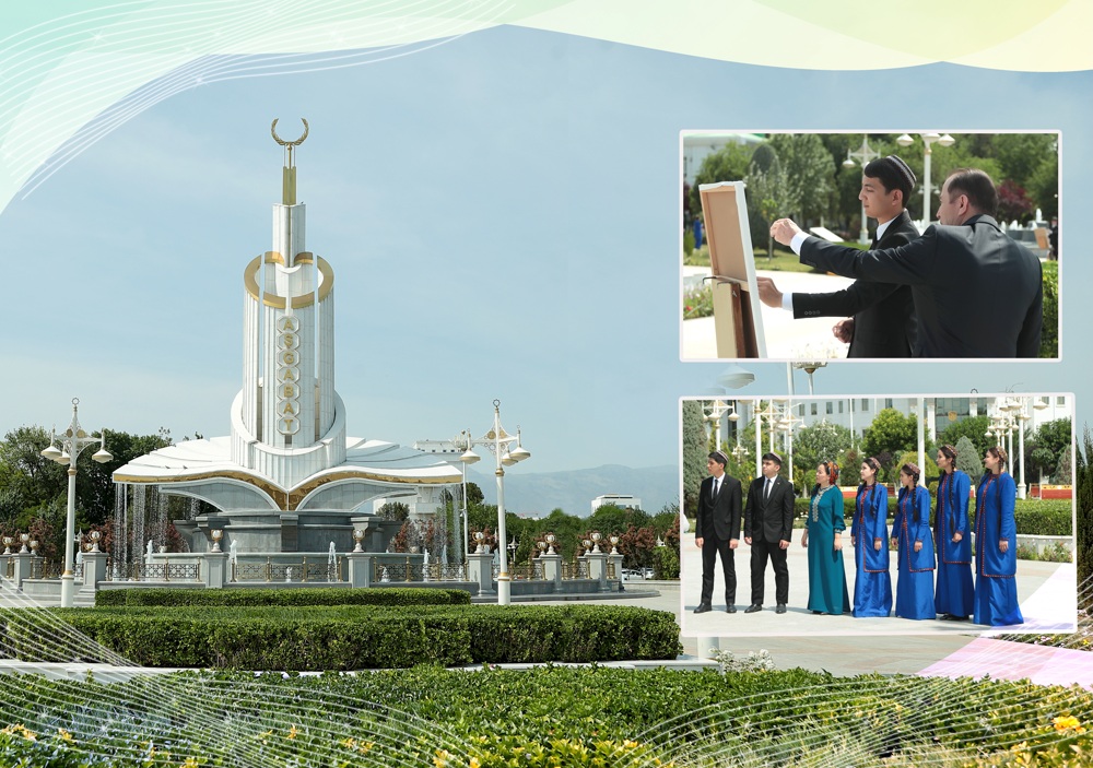 Aziýanyň merjeni – Ak şäherim Aşgabat