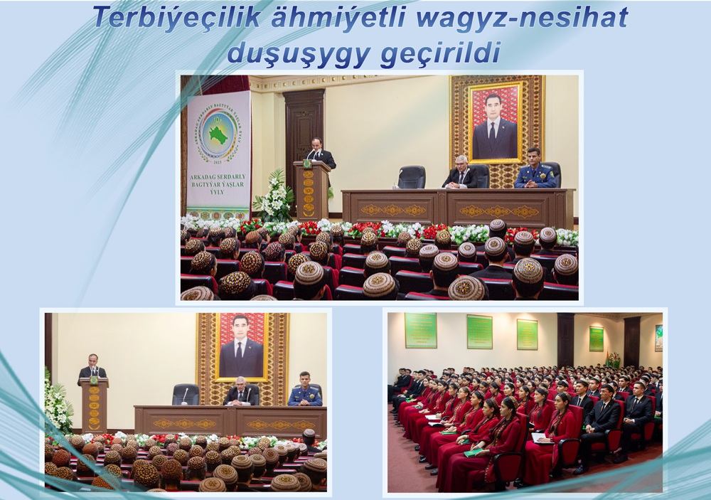 Terbiýeçilik ähmiýetli wagyz-nesihat duşuşygy geçirildi