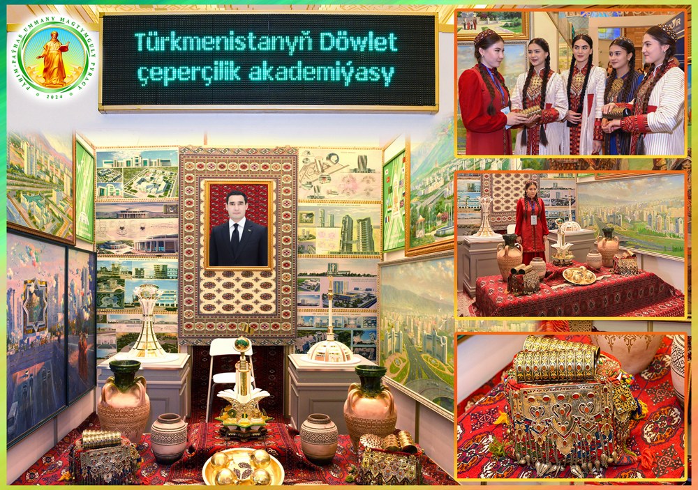 “Ak şäherim Aşgabat” atly XXIII köpugurly halkara sergi geçirildi