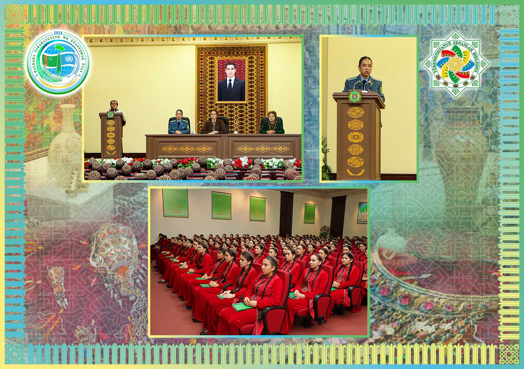 “Zenan gözelligi edebinde”