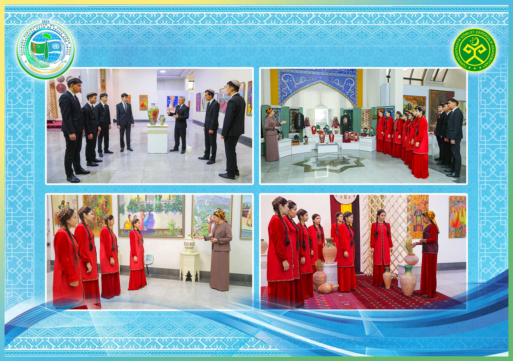 «Hemişelik Bitaraplygymyz şekillendiriş sungatynda» atly sergi geçirildi