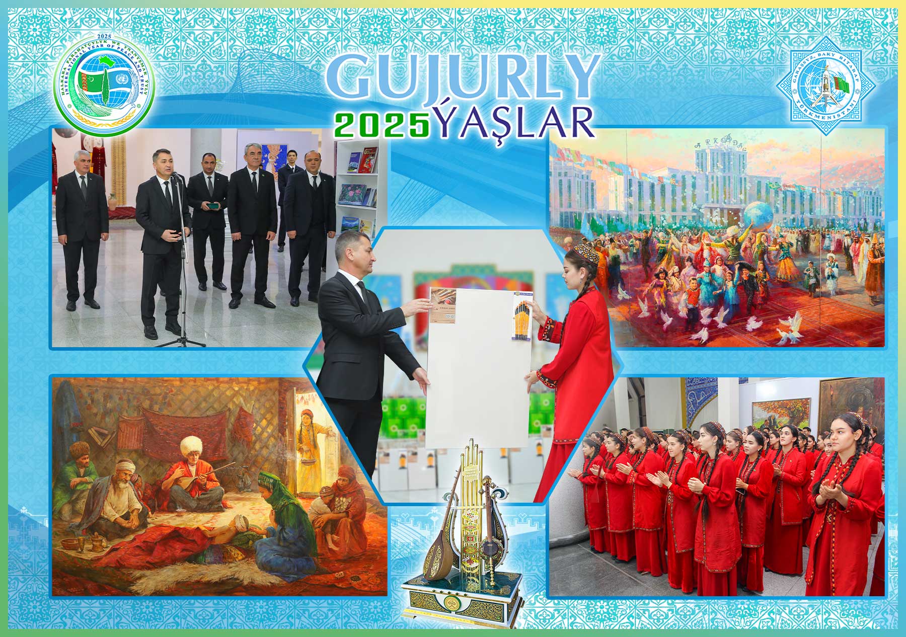 Döredijilik sergisiniň dabarasy 