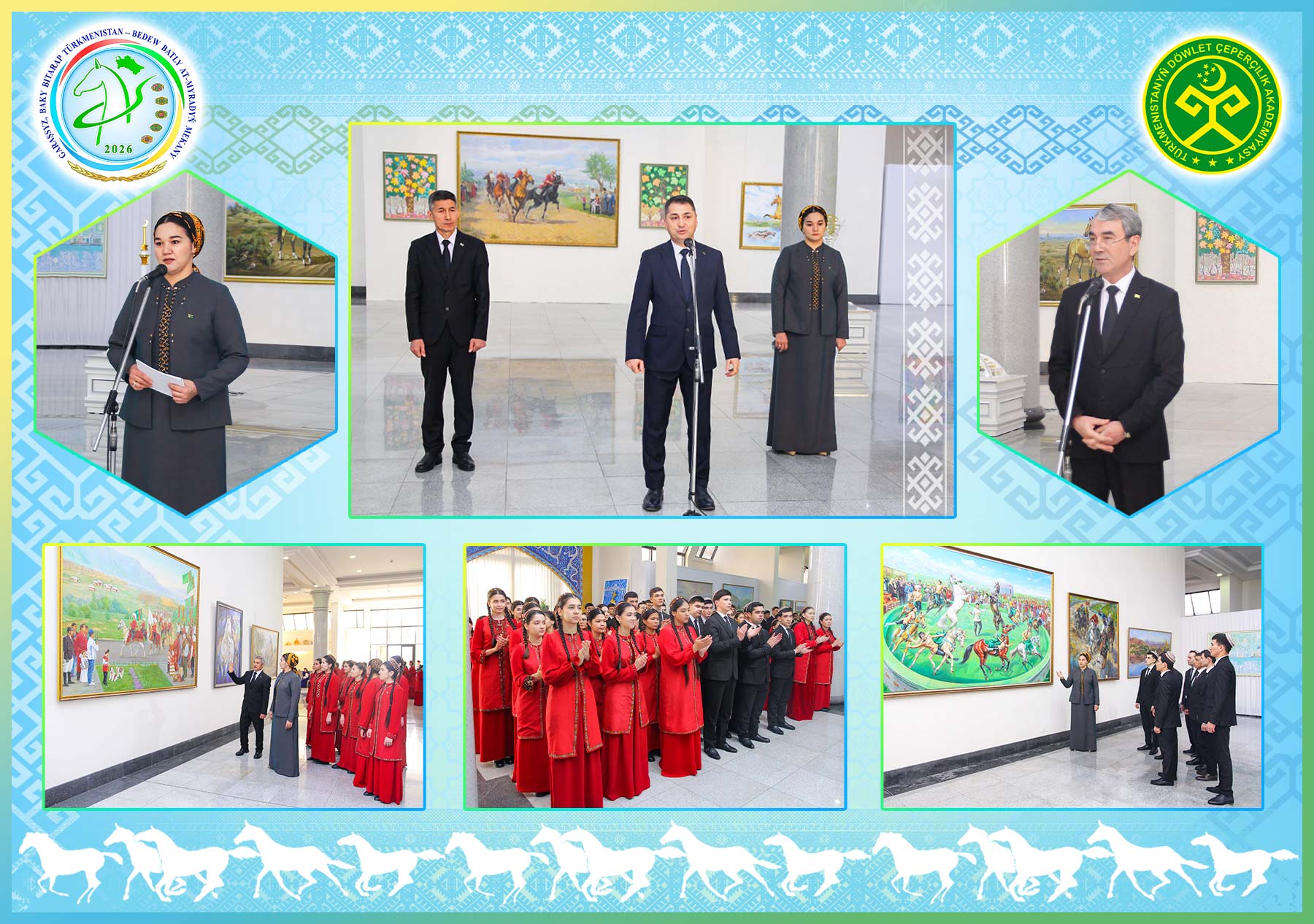 «Bedew batly Watanym» atly sergi açyldy 