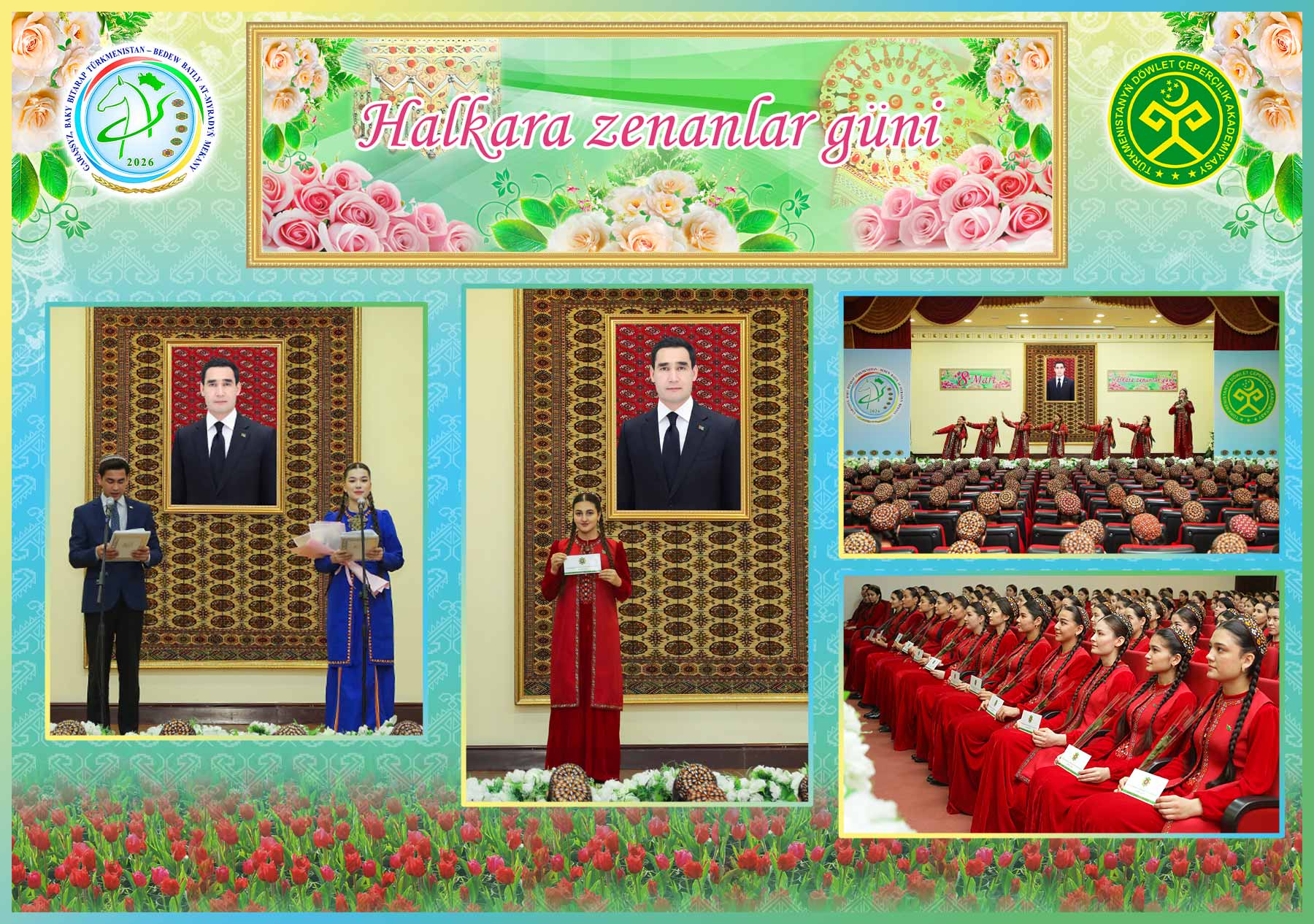 Türkmenistanyň Hormatly Prezidentiniň pul sowgadynyň gowşurylyş dabarasy geçirildi