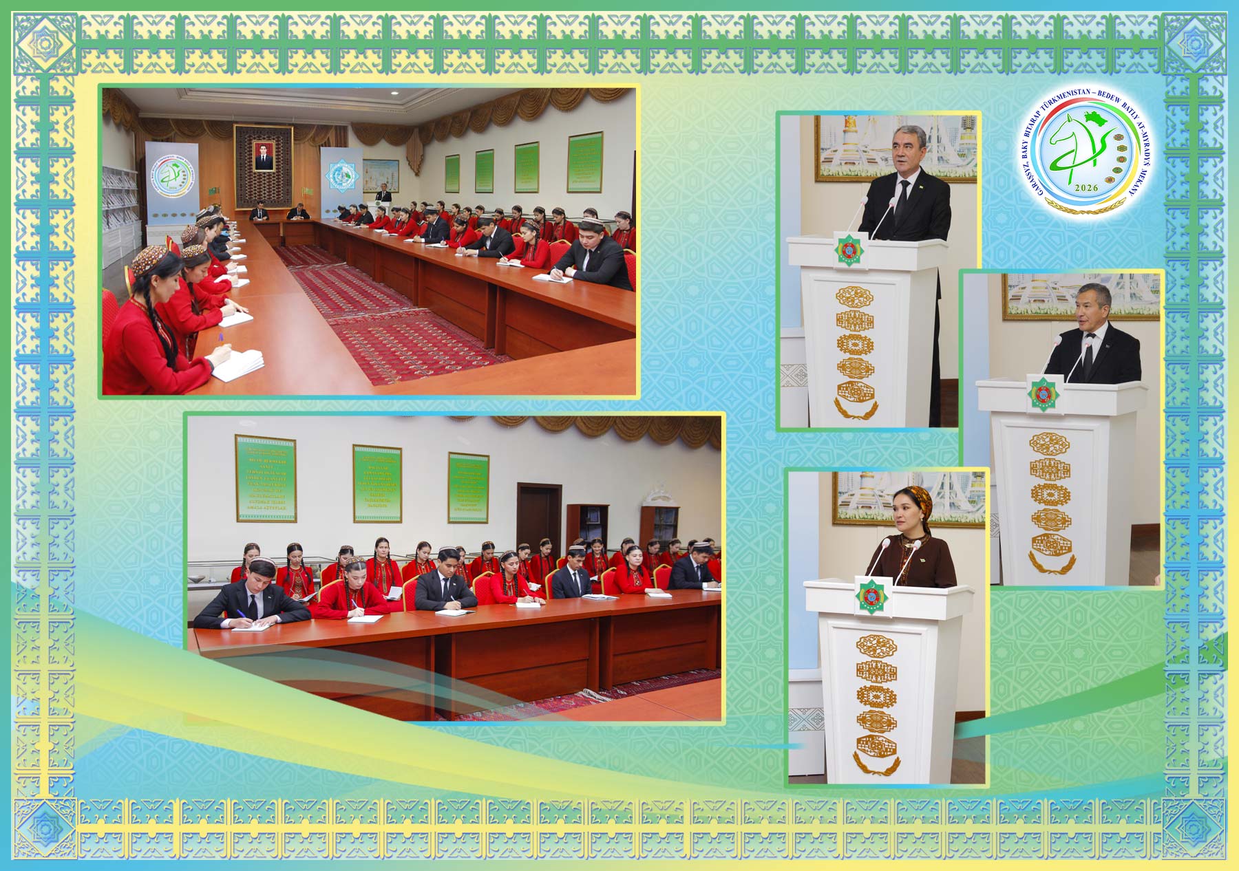 «Türkmen şekillendiriş sungaty we medeniýetiň gadymy kökleri»  atly maslahaty geçirildi