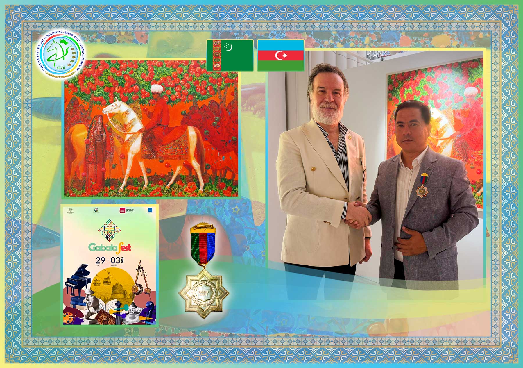 «Gabala 2026» halkara saz we sungat festiwaly